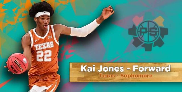 Kai Jones banner image for spurs prospects