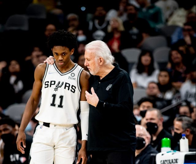 The Spurs height requirement seems to be 6'3
