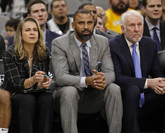Becky Hammon and Ime Udoka have had success fromt the Gregg Popovich Coaching Tree
