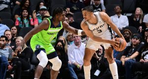 Keldon Johnnson and Anthony Edwards will be a match-up to watch between the Spurs and Timberwolves.