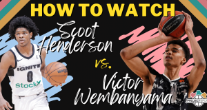 Victor Wembanyama vs. Scoot Henderson