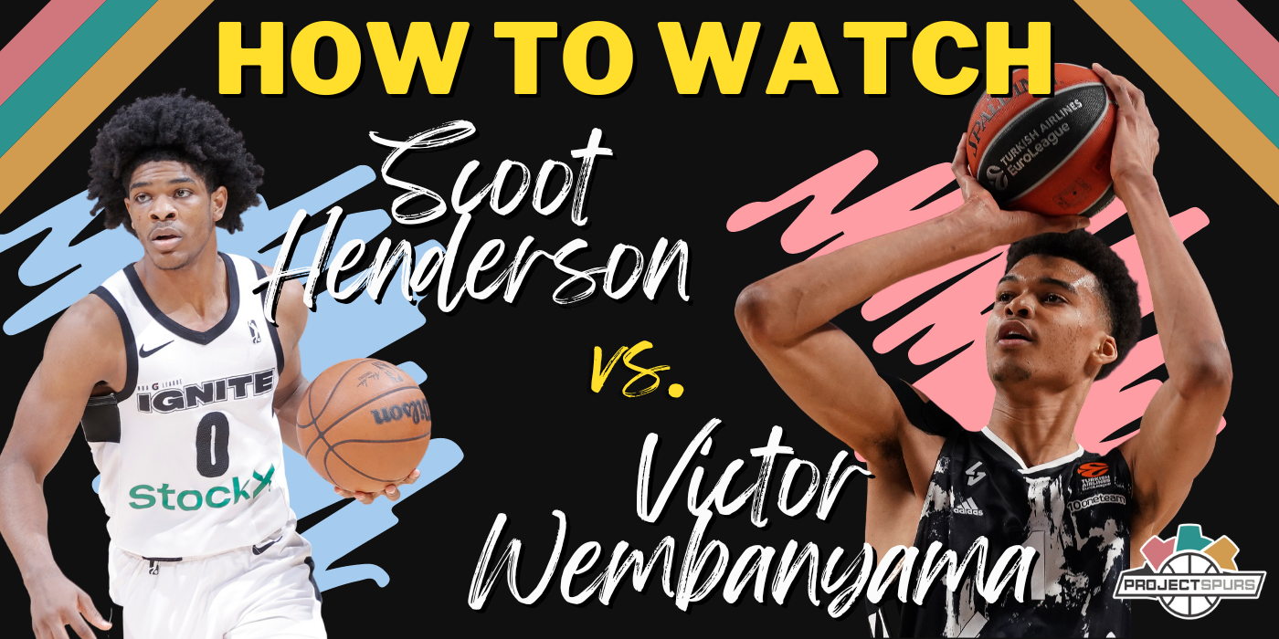Victor Wembanyama vs. Scoot Henderson