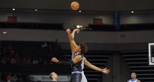 Austin Spurs against the Texas Legends earlier in the year