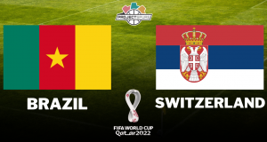 Brazil vs. Switzerland World Cup
