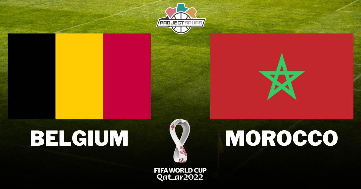 Belgium vs. Morocco World Cup