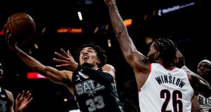 Tre Jones and the San Antonio Spurs fell at home to the Portland Trail Blazers on Wednesday night.