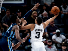 Keldon Johnson led the San Antonio Spurs in scoring but couldn't defeat the Memphis Grizzlies Wednesday night.
