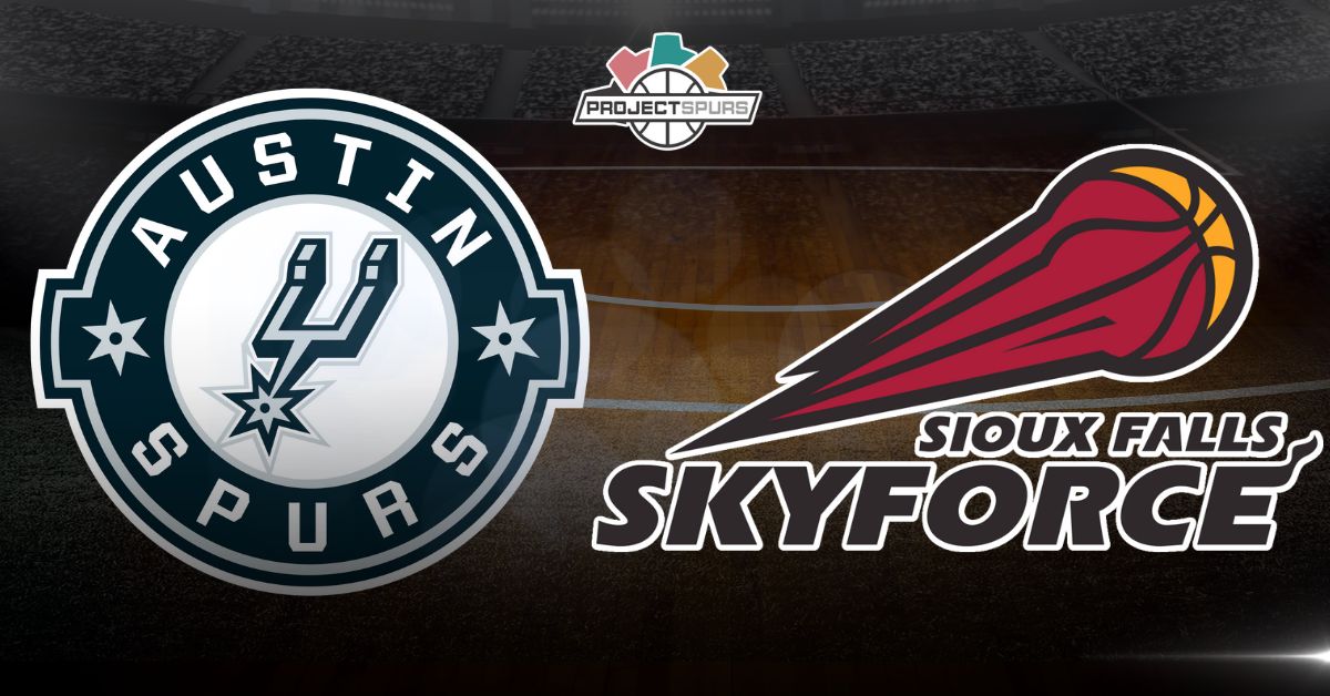 Austin Spurs in Search of Consecutive Wins in Road Test vs. Sioux Falls