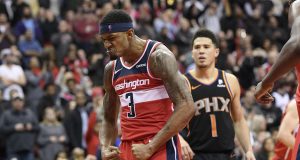 Bradley Beal on the Court against the Suns