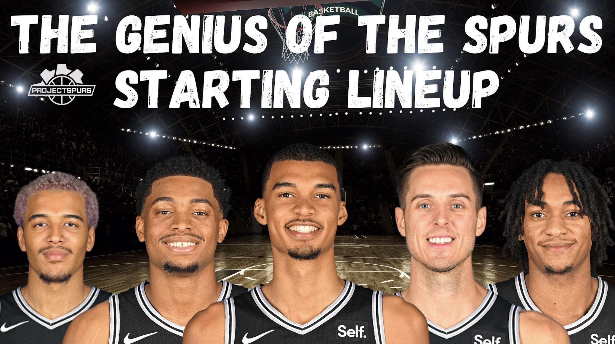 What's going on with the Spurs' Starting Lineup?